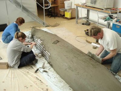 canoë béton