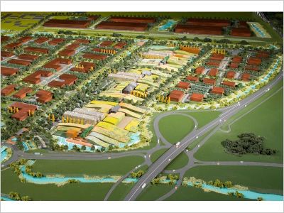 Le village de marques au sein du Parc d�Activit�s 