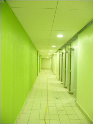 couloir vestiaire