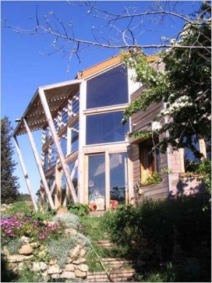 Maison bois �co bio