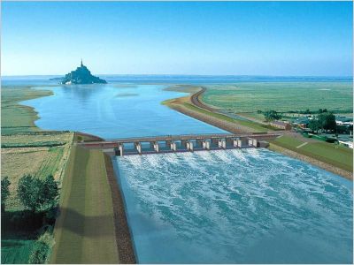 Barrage Mont-Saint-Michel