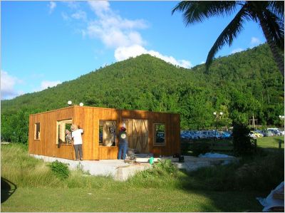 maison bambou
