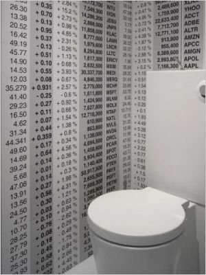 Le mag déco 4murs Copies de styles Créer un style  - papier peint pour toilette