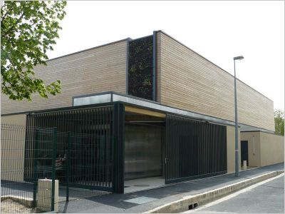 solarwall gymnase fontainebleau