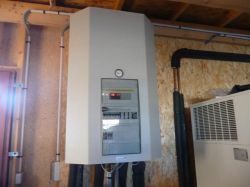 Une pompe � chaleur a�rothermique