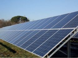Landes centrale solaire