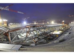 Toiture du Stade de Lille M�tropole 