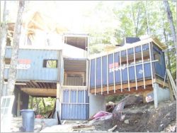 Reportage maison contenaires - Montr�al - Maison Idekit