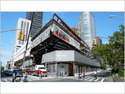 Lincoln center en construction