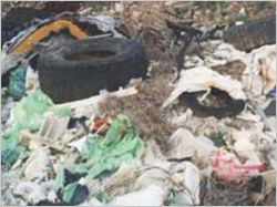 D�chets poubelle incin�rateur d'ordures