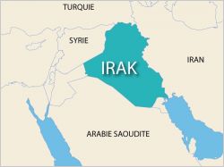 carte irak