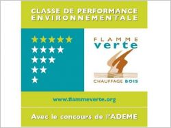 label flamme verte