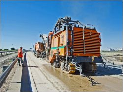 Chantier route espagne