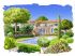 Maison vigneronne avec piscine