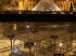 La pyramide du Louvre de nuit