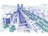 Croquis de la gare TGV de Turin (concours)