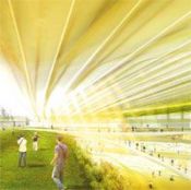 Les nouvelles Halles recouvertes d?une �Canop�e� (diaporama)