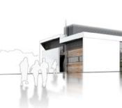 Un b�timent en fa�ades bois�es pour l?Escom