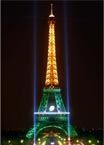 La Tour Eiffel aux couleurs du rugby