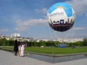 Un ballon qui change de couleur en fonction de la pollution