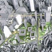 Quatre projets pour une nouvelle urbanit� � La D�fense (diaporama)