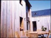 Bardages en bois massifs naturels