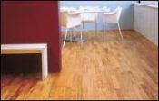 Parquet en Jatoba � deux frises