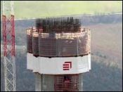 Eiffage ach�ve la pile la plus haute du monde