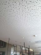 Montage plafond acoustique