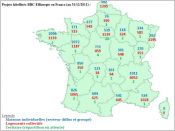 BBC effinergie carte France fin 2011