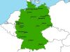 Carte Allemagne