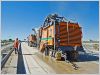 Chantier route espagne