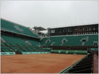 court Philippe Chatrier à Roland Garros