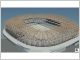 La charpente du stade de  Nice 