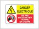 Pannonceau danger �lectrique