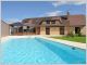 V�randa g�om�trique Eure-et-Loir + jardin