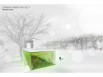 Vue hivernale - Green market du projet Please Wake Me Up !