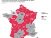 Carte des défaillances d'entreprises