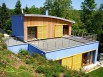 Une maison bleue respectueuse de son environnement (diaporama)