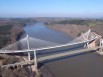 Térénez, le premier pont courbe à haubans de France 