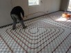 La mise en œuvre d'un plancher chauffant
