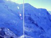 Le "Pas dans le Vide" à l'Aiguille du Midi (Savoie, France)