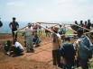 Abris pour les réfugiés rwandais - 1999, camp de réfugiés Byumba