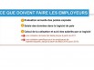 Qu'est-ce qui change pour l'employeur ? 