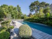 Catégorie piscine familiale de forme angulaire et couloir de nage