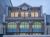 Cour sur rue et nouvel accès 