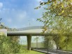 Lobjectif du pont route? Créer une nouvelle entrée de ville desservant les Frais Lieux et Puiseux en France