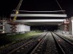 Des ouvrages d'art en béton préfabriqué sur le contournement de Strasbourg