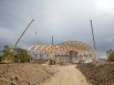 Une charpente bois préfabriquée