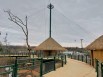 Une passerelle en béton plutôt qu'en bois